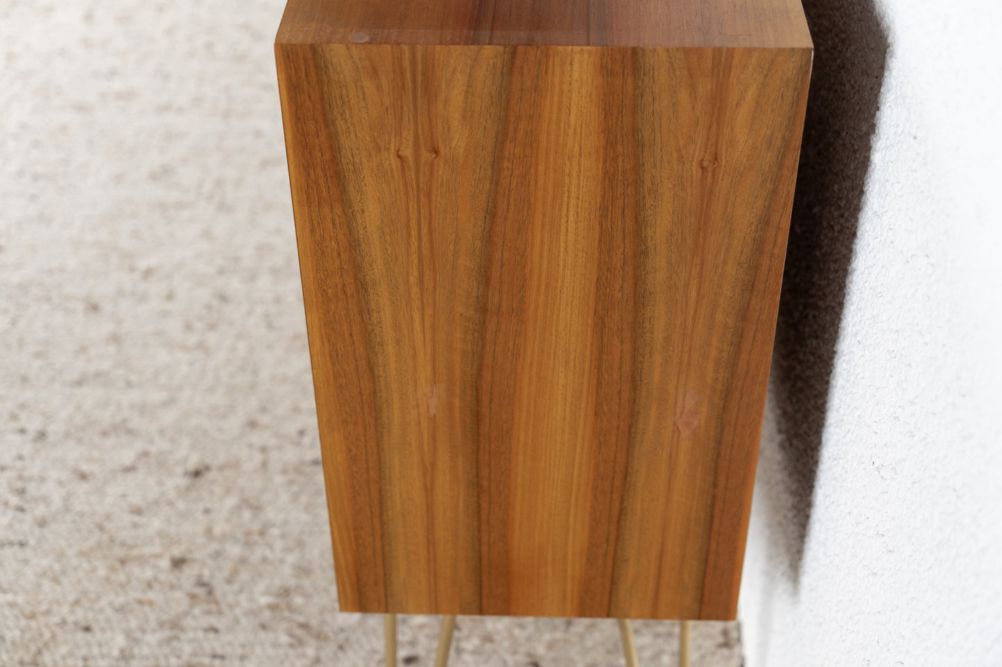 Vintage Regal Sideboard Kommode Bücherregal Holz Nuss Mid Century