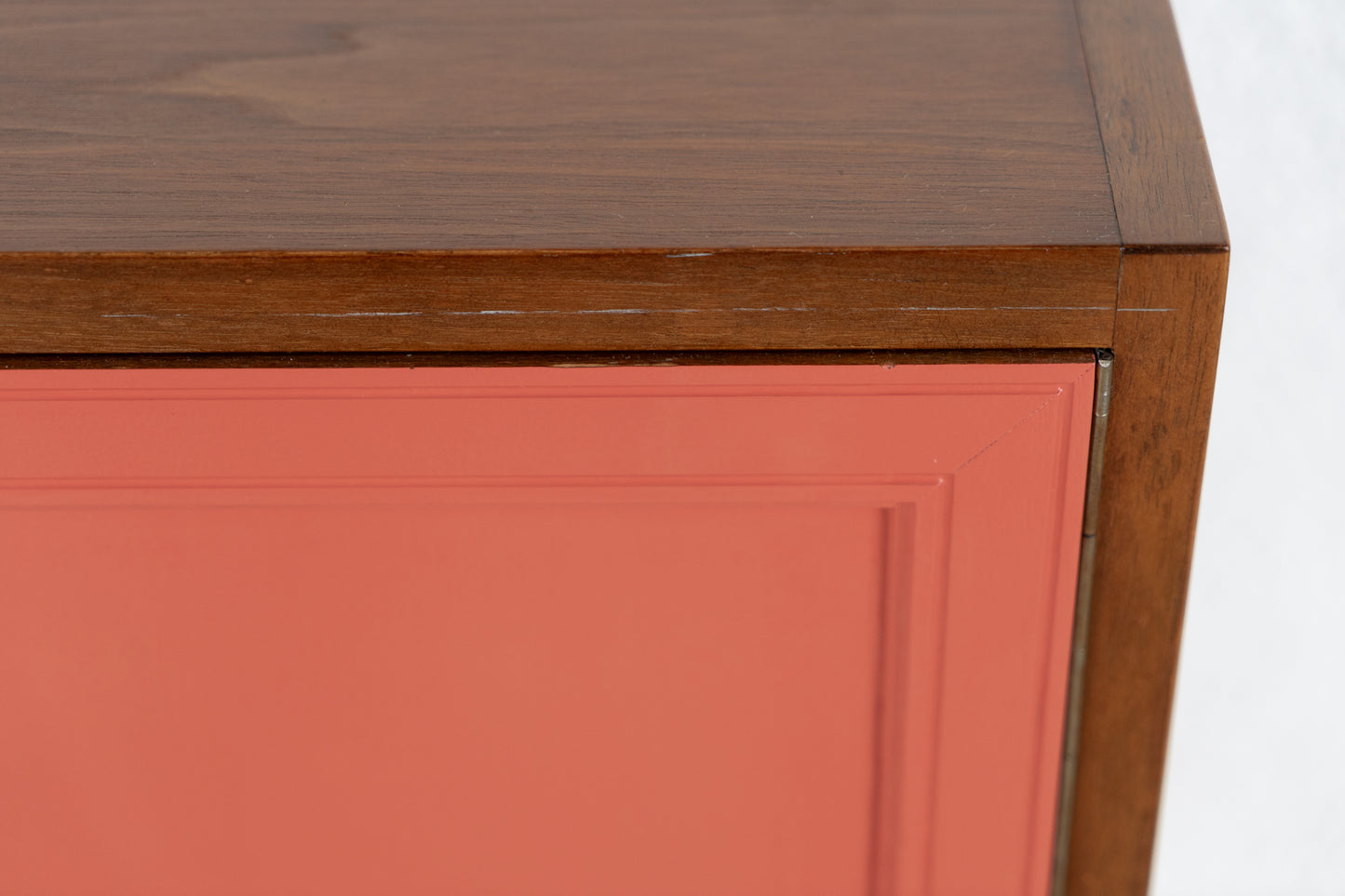 Vintage Kommode Sideboard Schrank Mid Century Holz Nuss