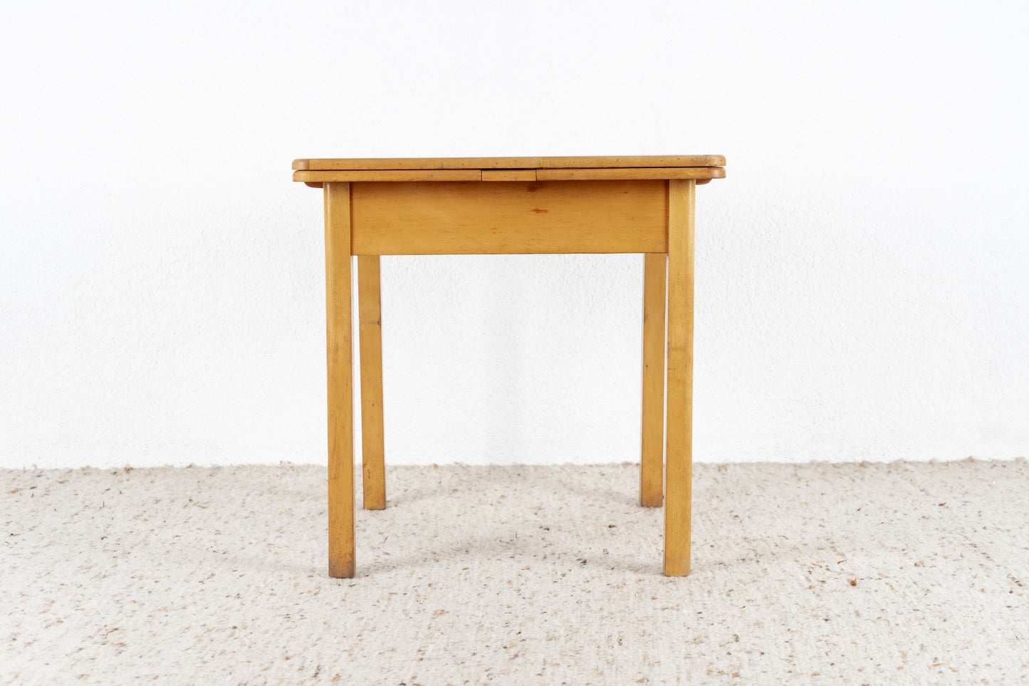 Vintage Tisch Esstisch Küchentisch Schreibtisch Ausziehbar Holz Korkoptik