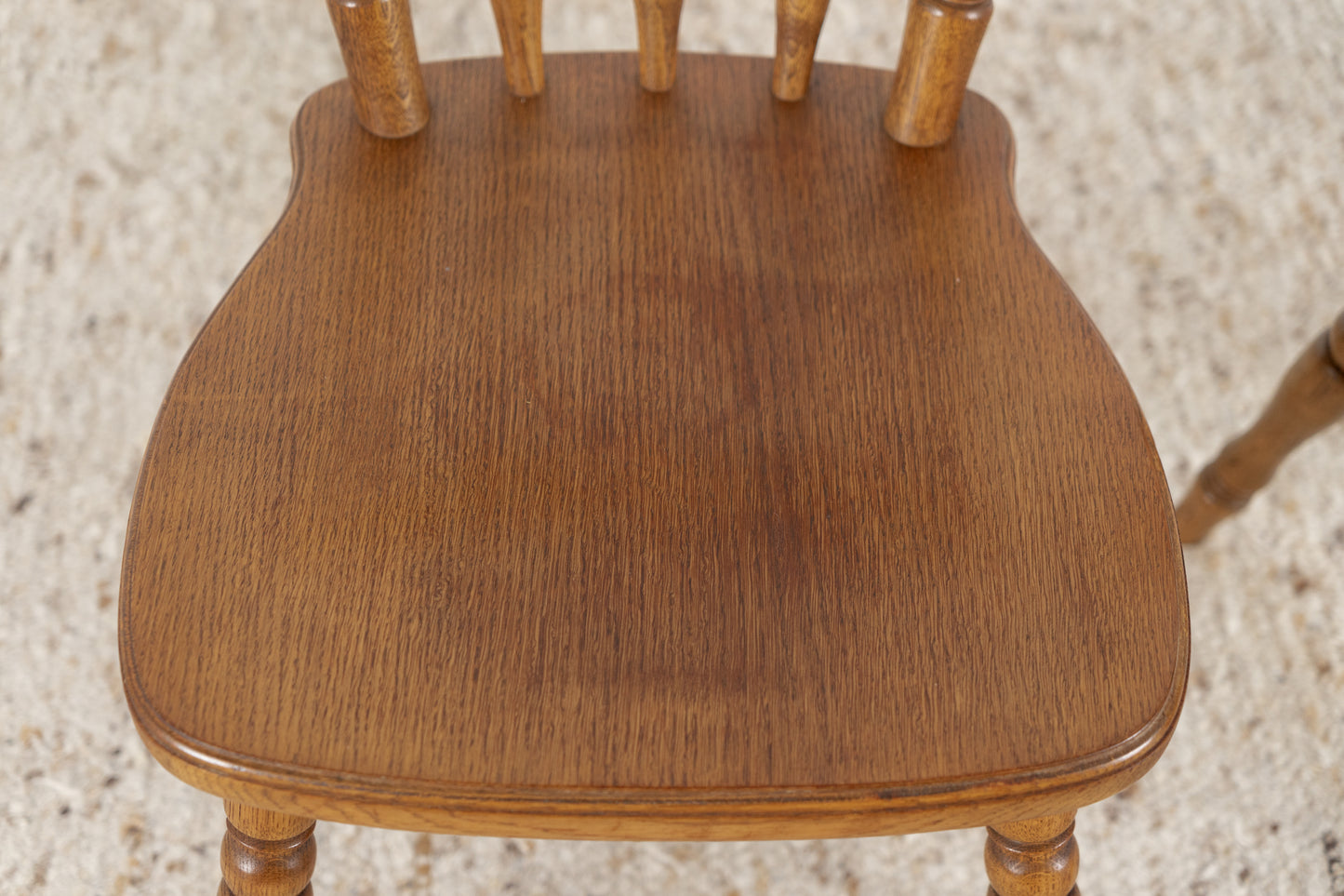 2er Set Vintage Stühle Holz Stuhl Massiv Landhaus Windsor Küche Esstisch