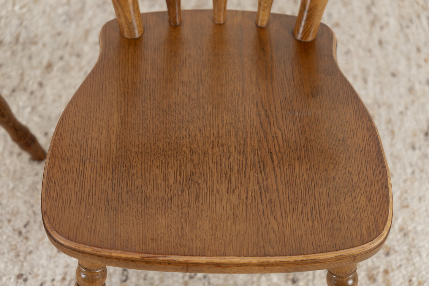 2er Set Vintage Stühle Holz Stuhl Massiv Landhaus Windsor Küche Esstisch