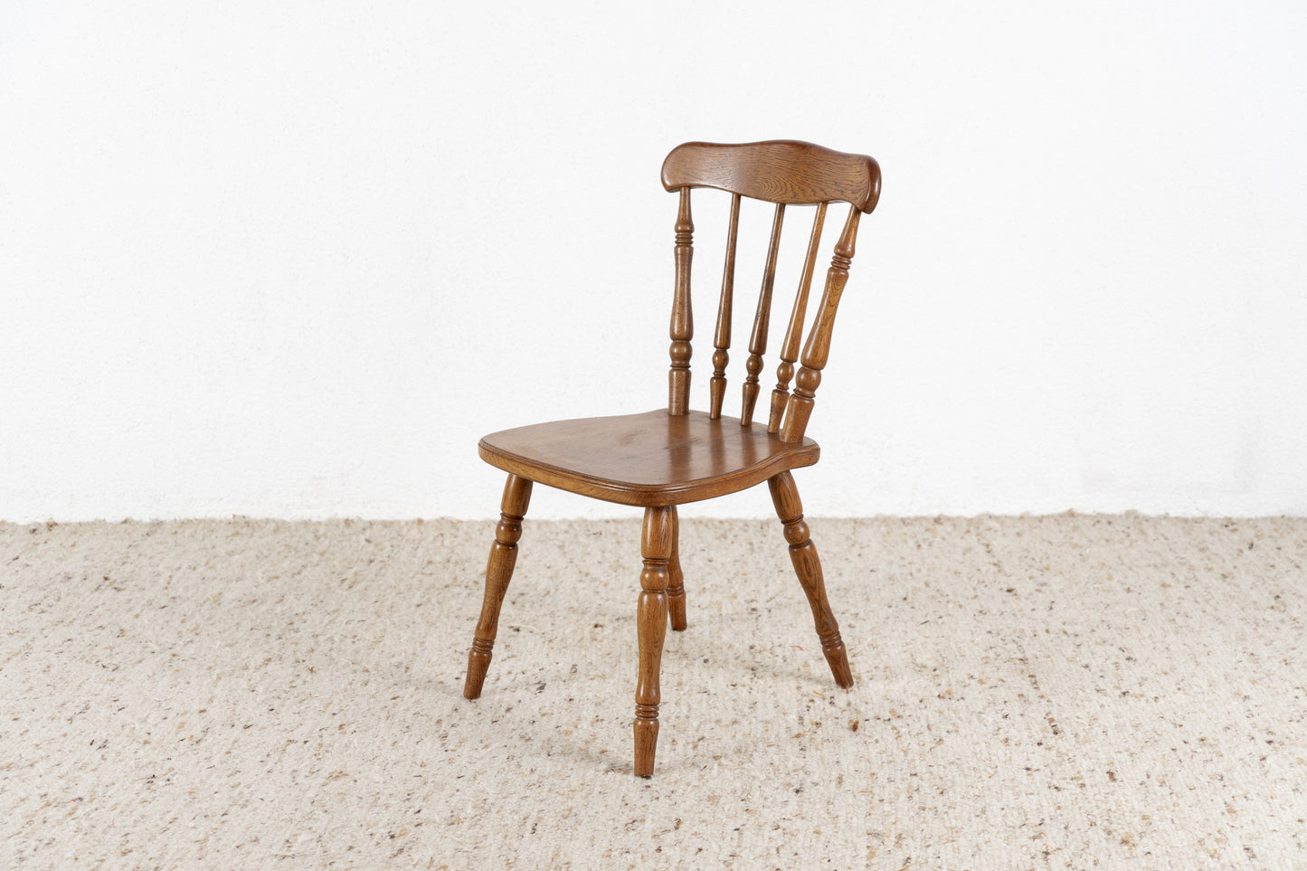 2er Set Vintage Stühle Holz Stuhl Massiv Landhaus Windsor Küche Esstisch