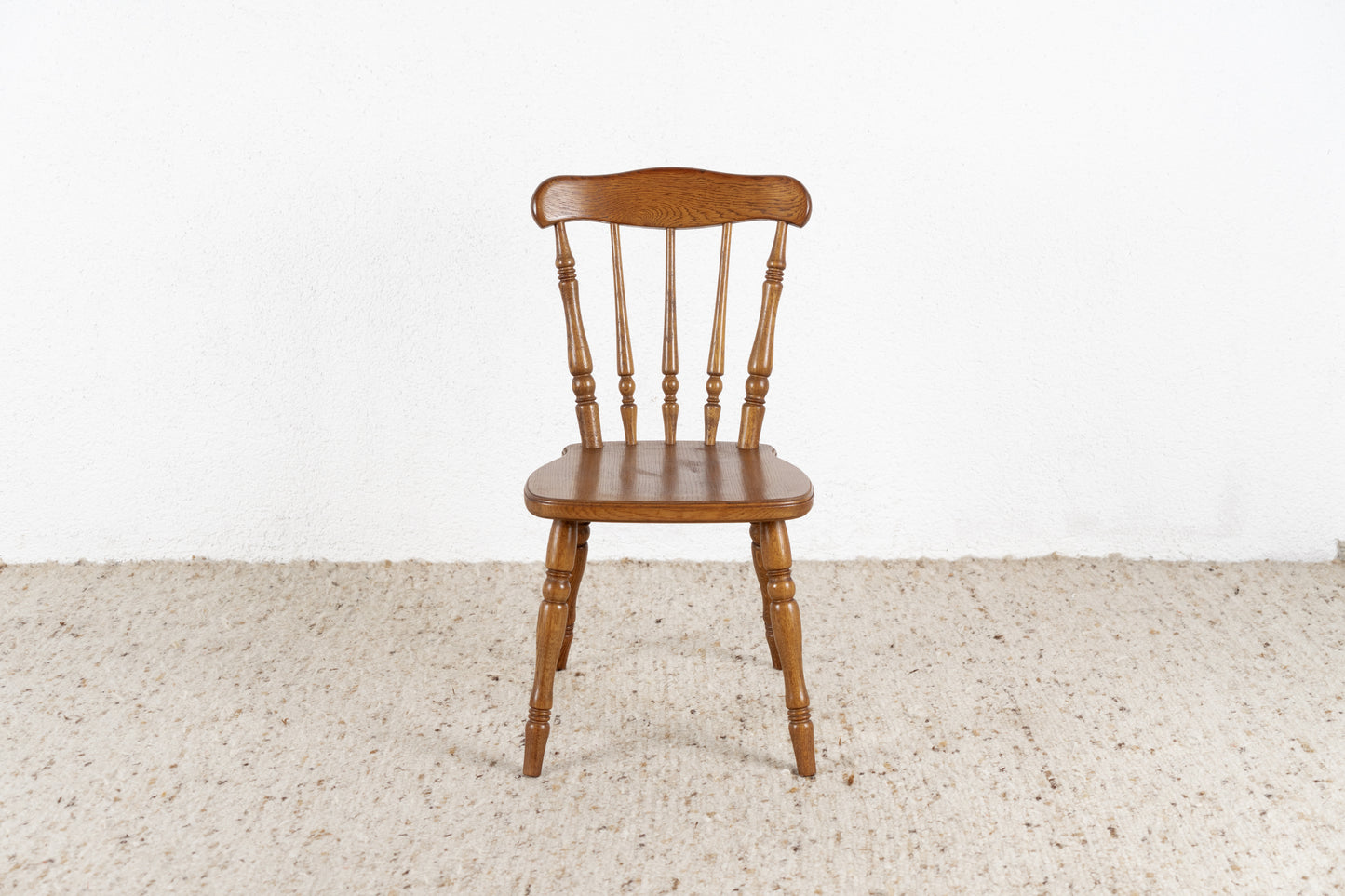 2er Set Vintage Stühle Holz Stuhl Massiv Landhaus Windsor Küche Esstisch