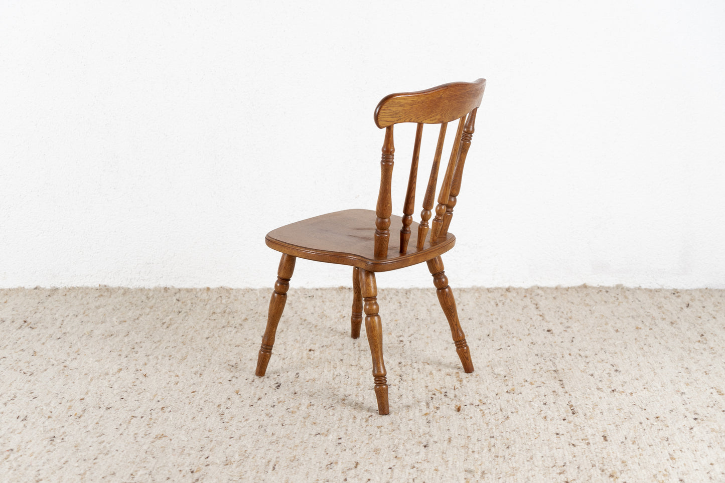 2er Set Vintage Stühle Holz Stuhl Massiv Landhaus Windsor Küche Esstisch