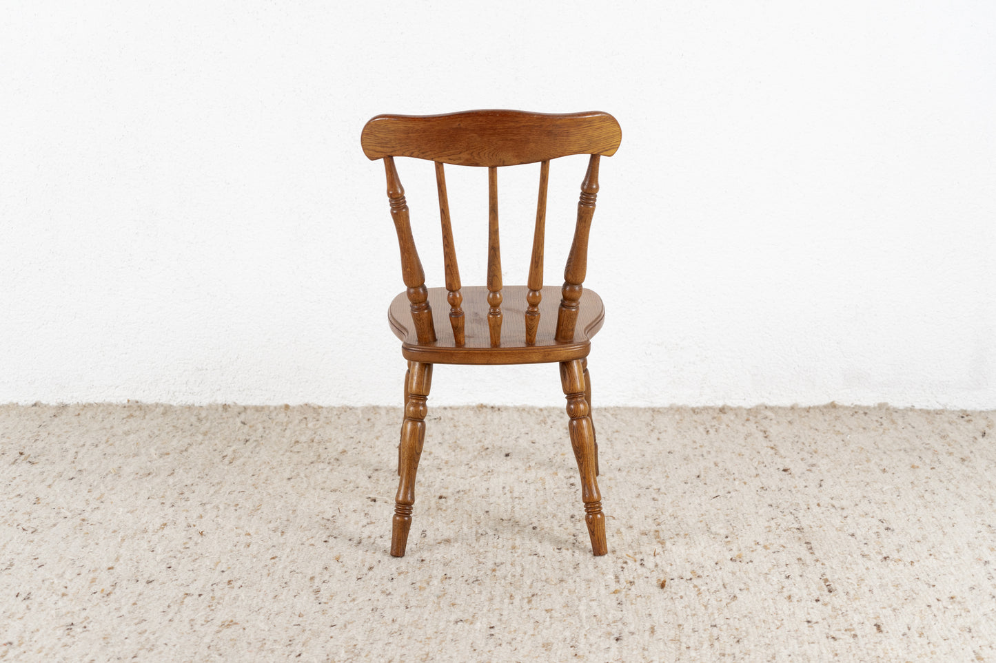 2er Set Vintage Stühle Holz Stuhl Massiv Landhaus Windsor Küche Esstisch