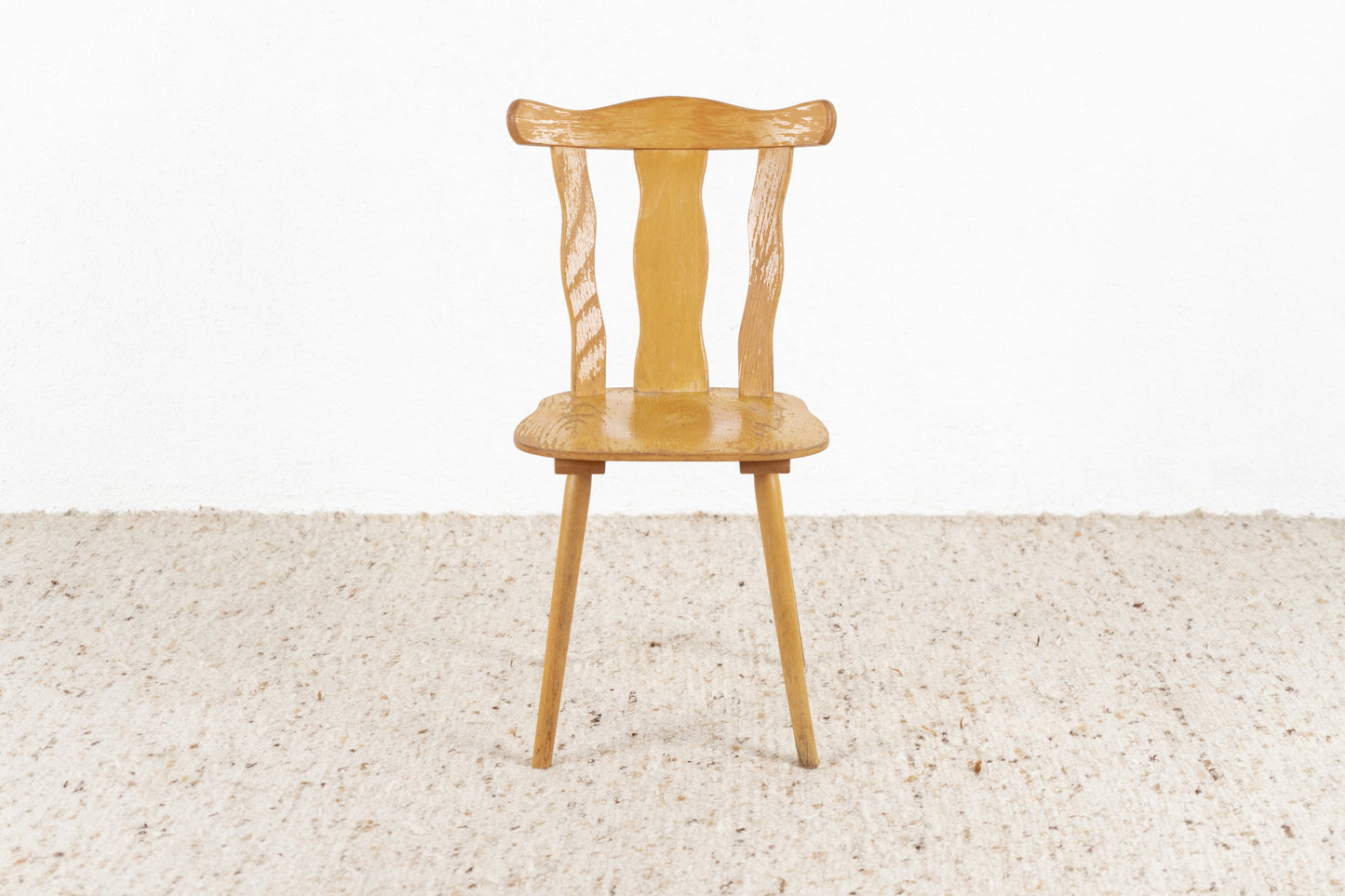 2er Set Vintage Stühle Holz Wirtshaus Massivholz Küche Stuhl