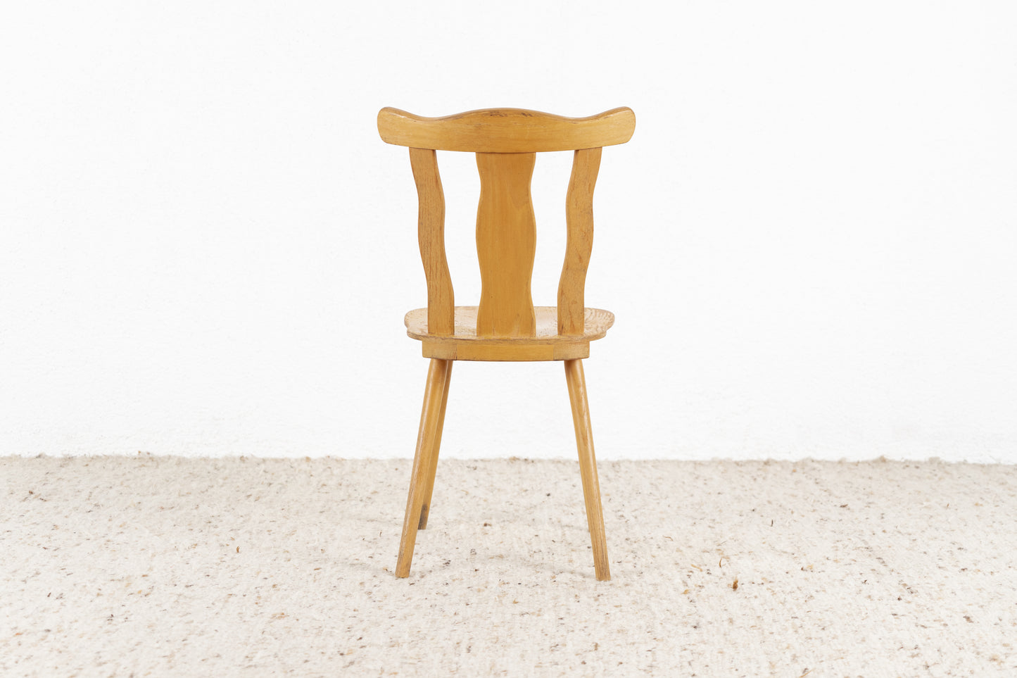 2er Set Vintage Stühle Holz Wirtshaus Massivholz Küche Stuhl