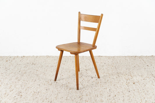 Vintage Holzstuhl Küche Esstisch Mid Century Massivholz
