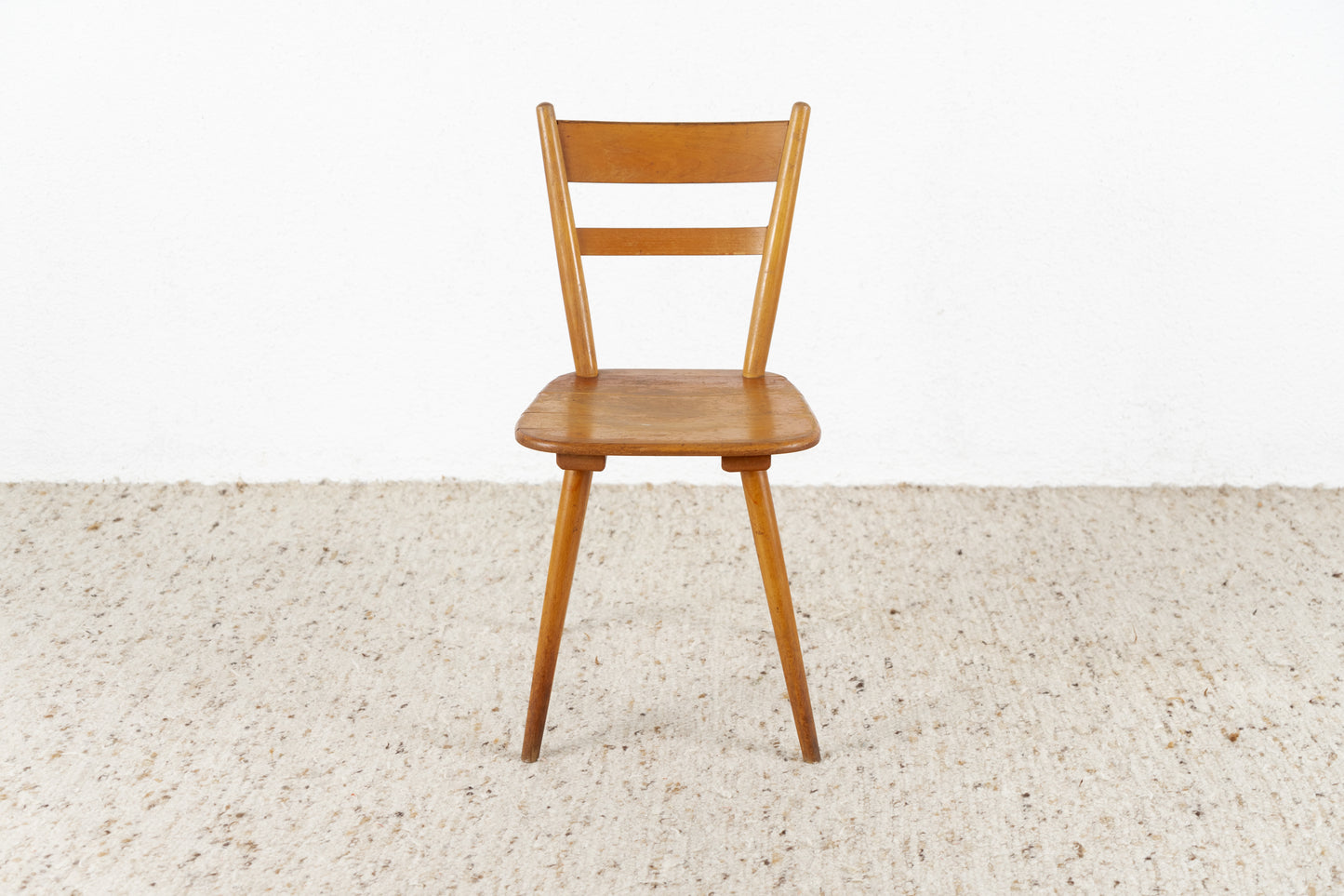 Vintage Holzstuhl Küche Esstisch Mid Century Massivholz