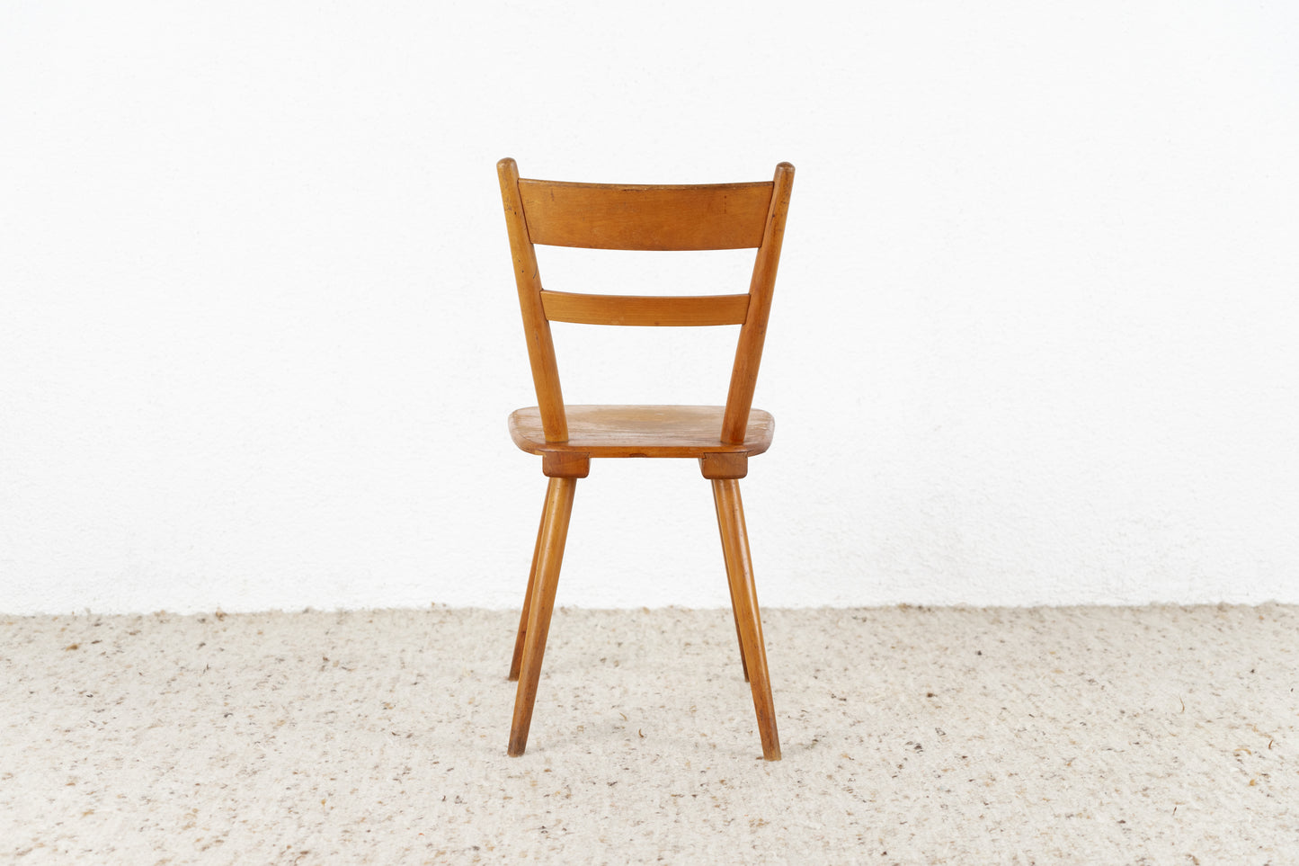 Vintage Holzstuhl Küche Esstisch Mid Century Massivholz