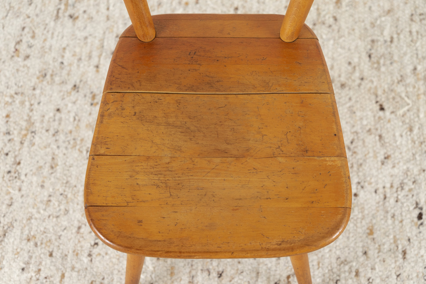 Vintage Holzstuhl Küche Esstisch Mid Century Massivholz