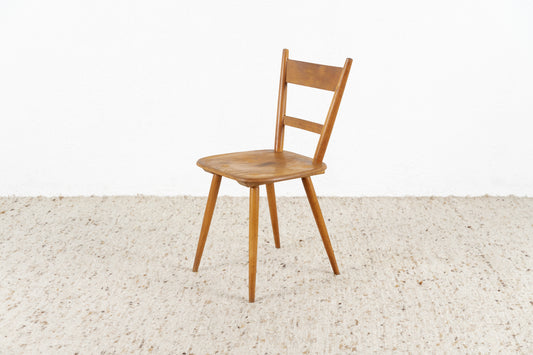 Vintage Holzstuhl Küche Esstisch Mid Century Massivholz