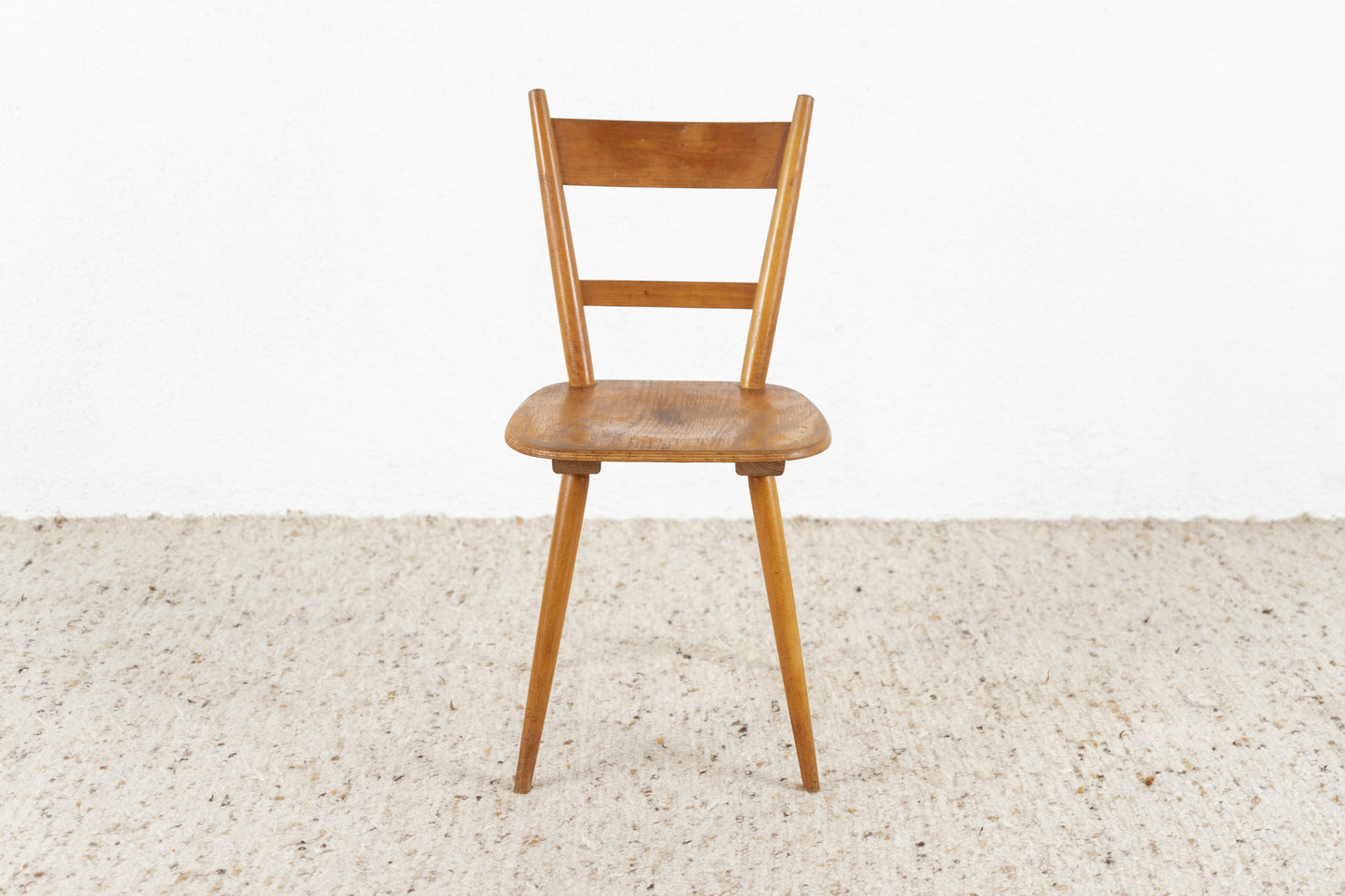 Vintage Holzstuhl Küche Esstisch Mid Century Massivholz