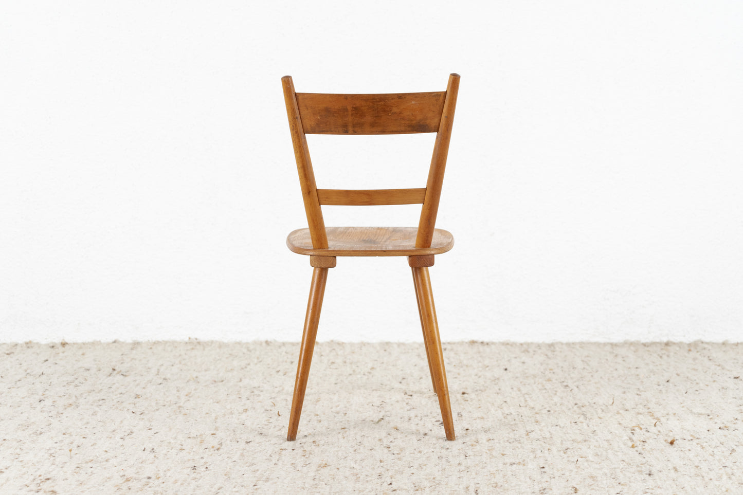 Vintage Holzstuhl Küche Esstisch Mid Century Massivholz