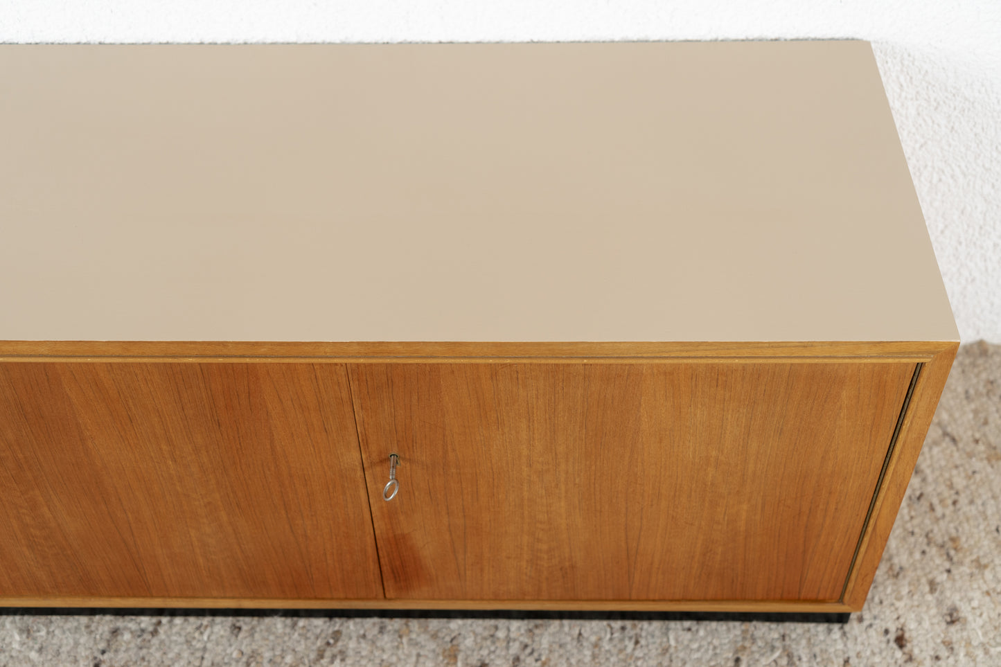 Vintage Sideboard Kommode Mid Century Holz Pastell Tv Lowboard