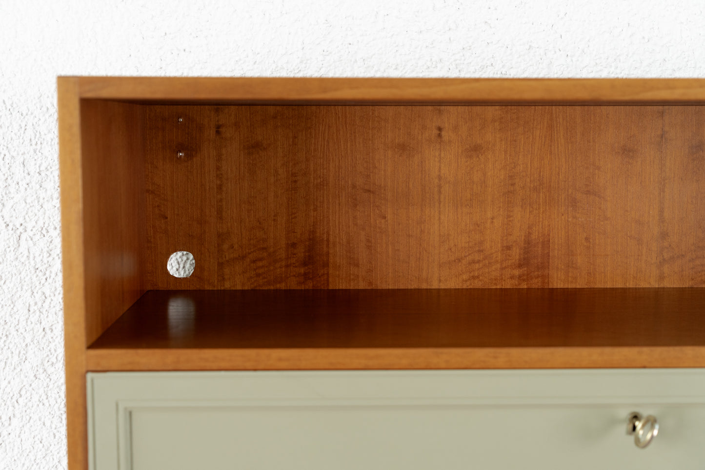 Vintage Sekretär Minibar Kommode Schrank Mid Century Holz Nuss