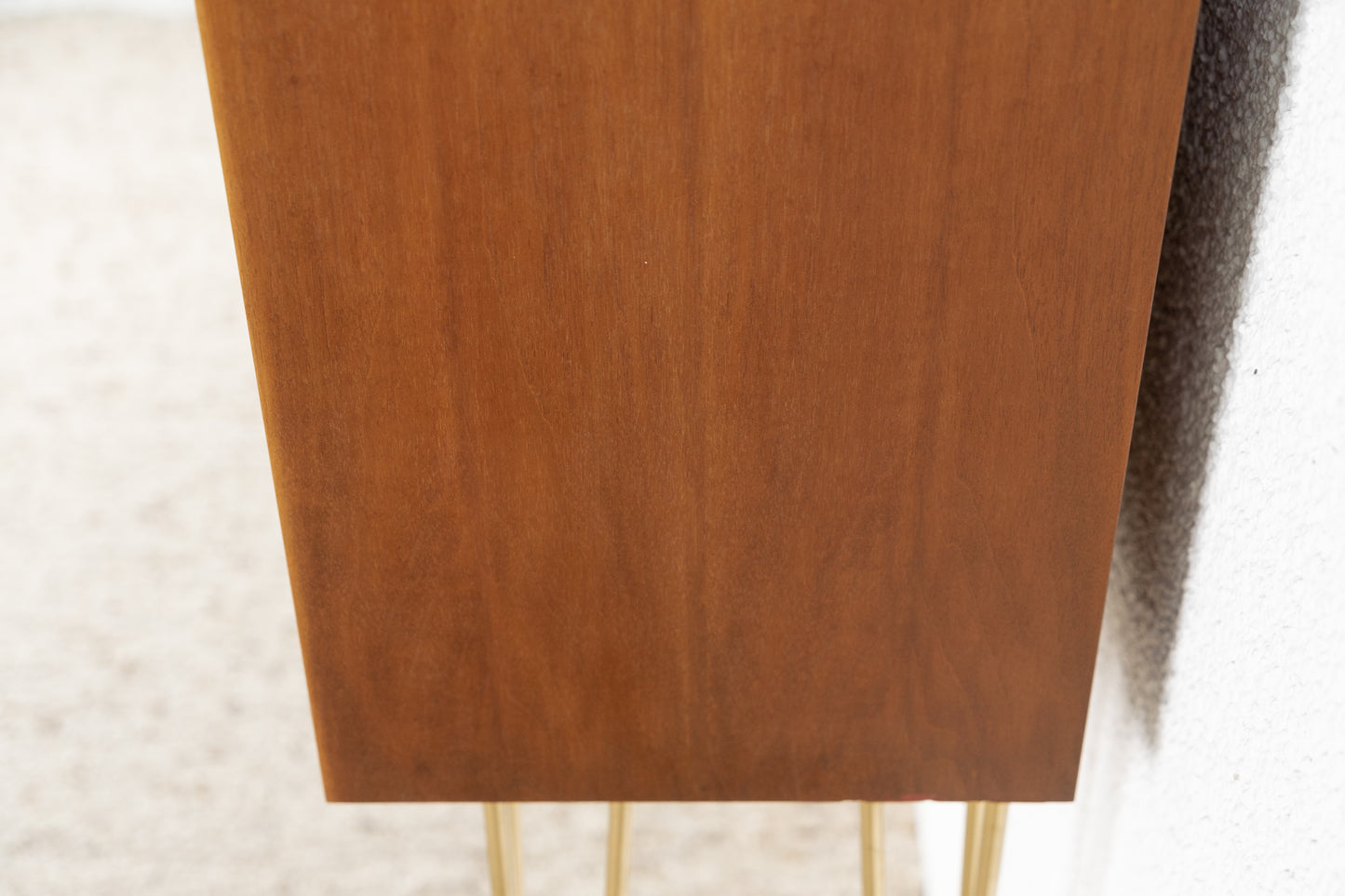 Vintage Sekretär Minibar Kommode Schrank Mid Century Holz Nuss