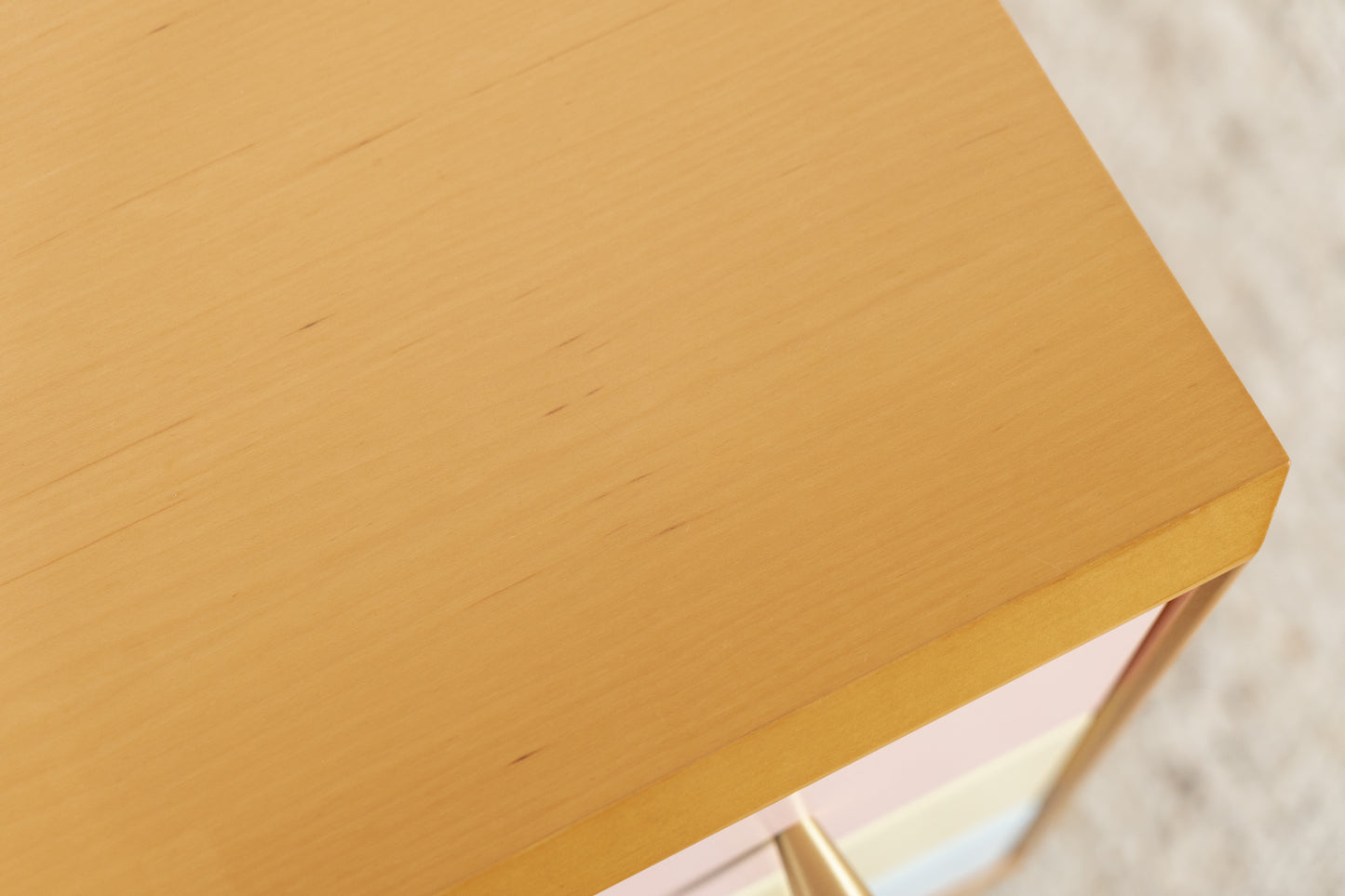 Vintage Kommode Schubladenkommode Omnia Holz Kirsch Sideboard