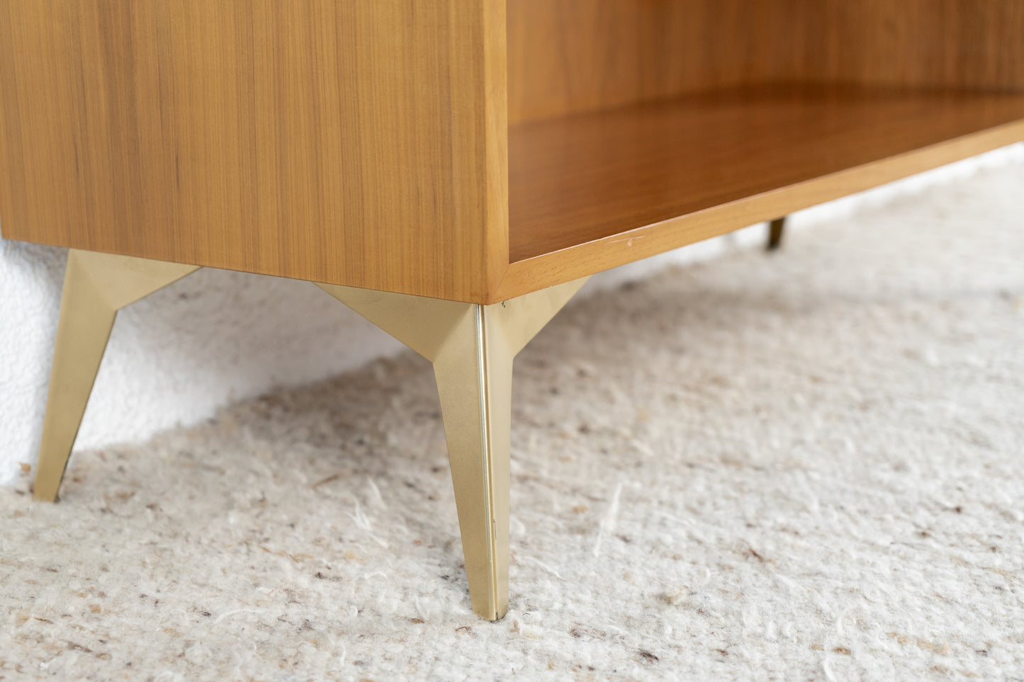 Vintage Kommode Schrank Mid Century Holz Nuss GERO