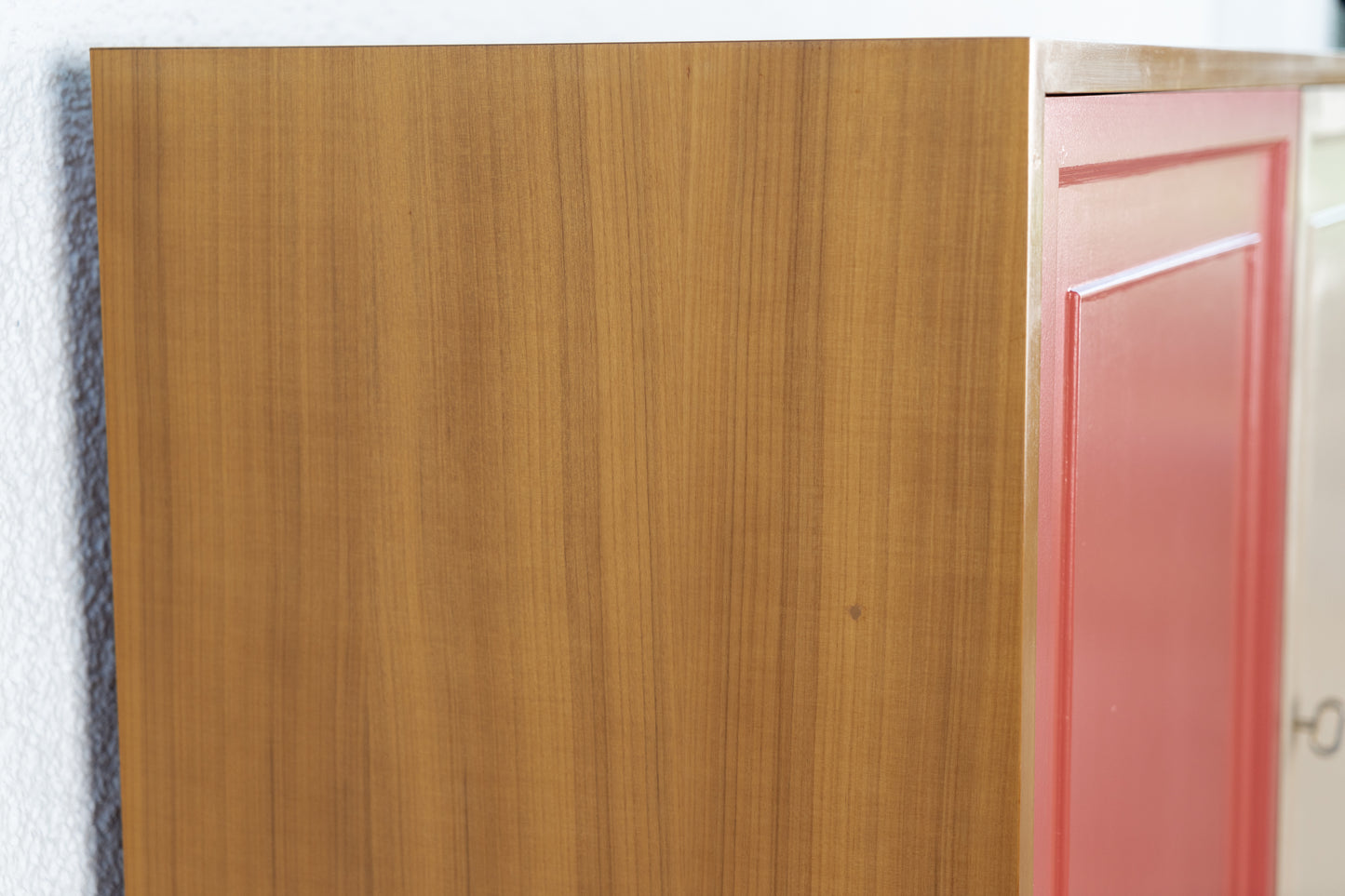 Vintage Kommode Schrank Mid Century Holz Nuss GERO