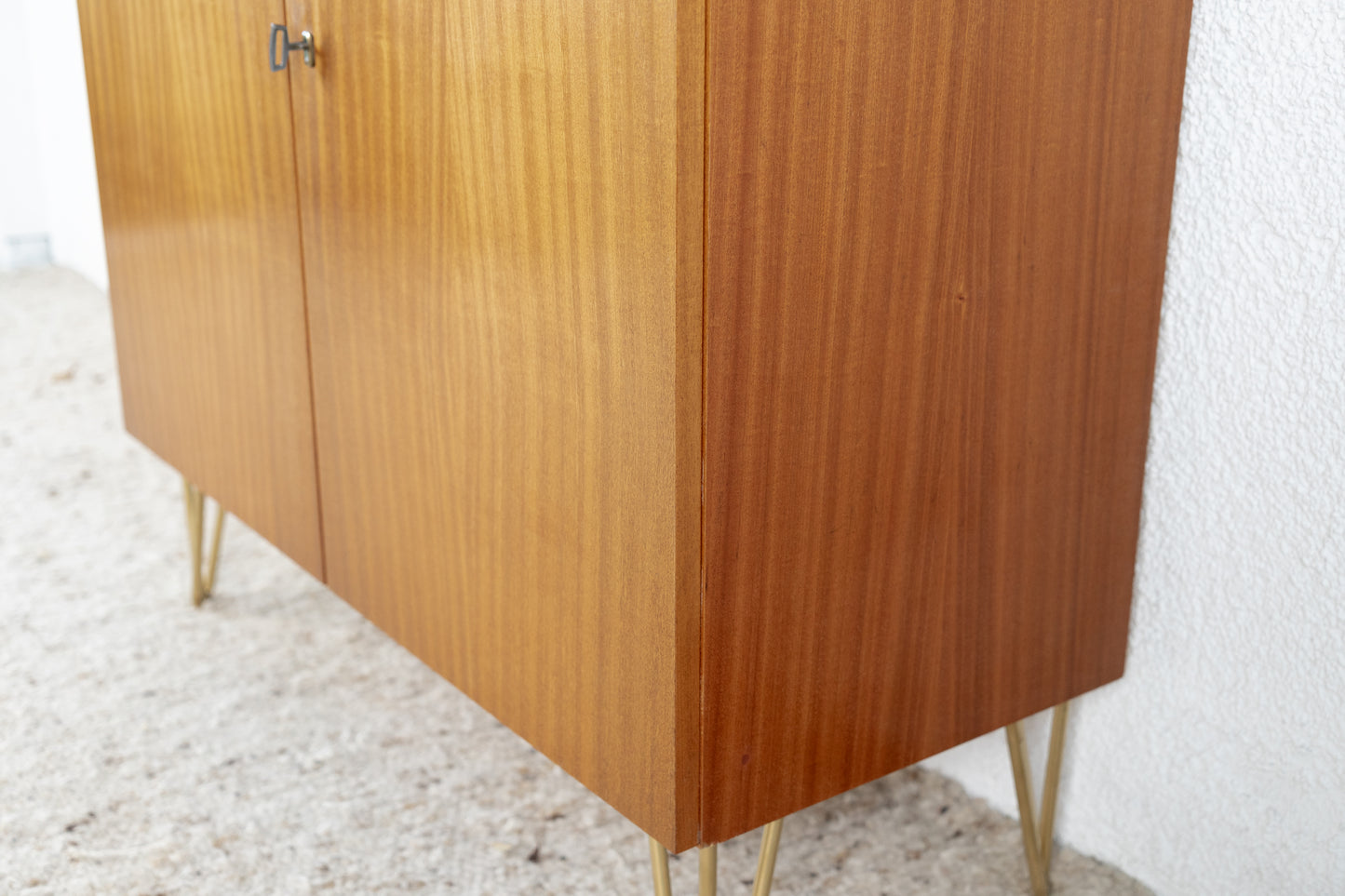 Vintage Schrank Kleiderschrank Mid Century Holz