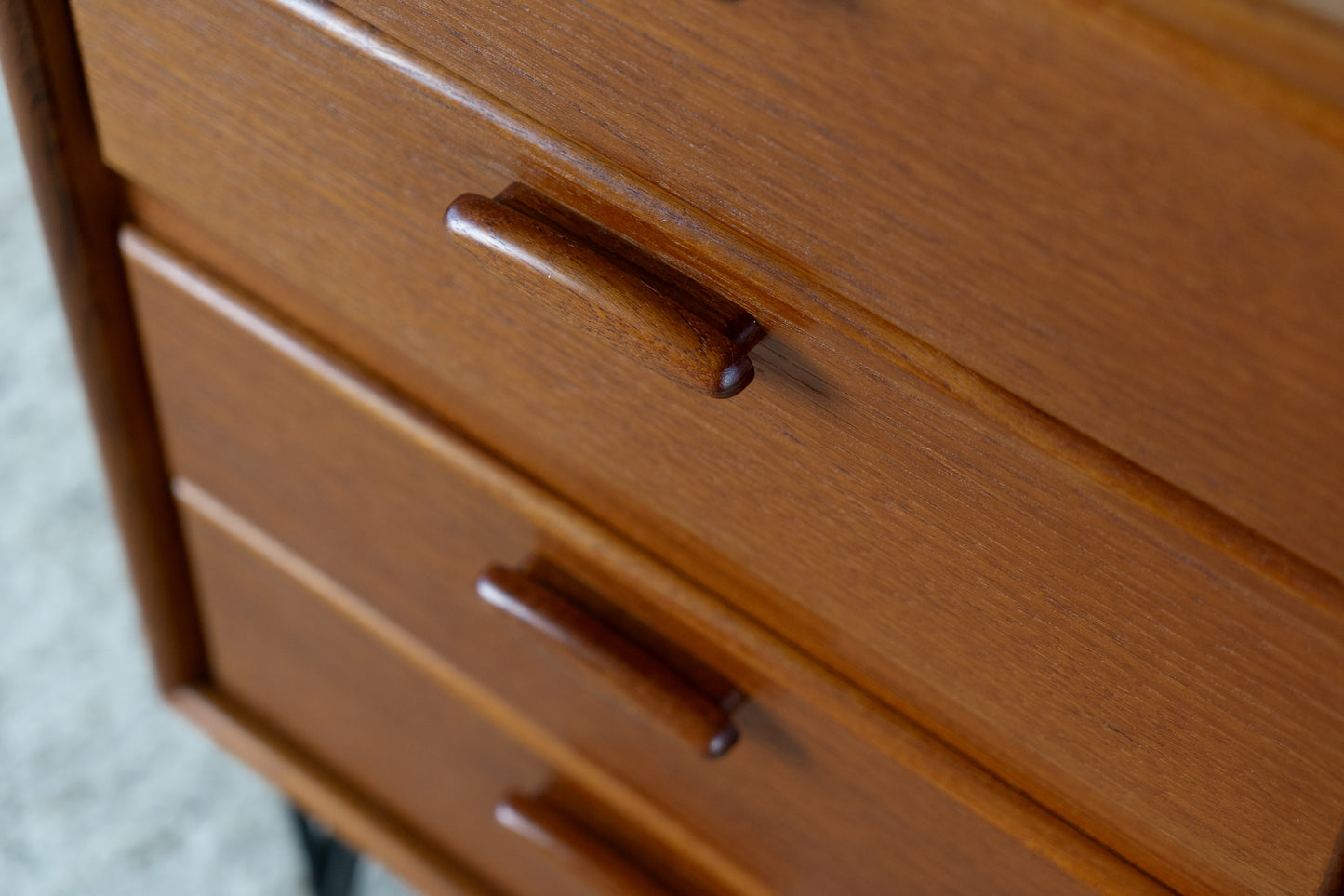 Vintage Kommode Schubladenkommode Holz Teak RT Möbel Mid Century Ablage