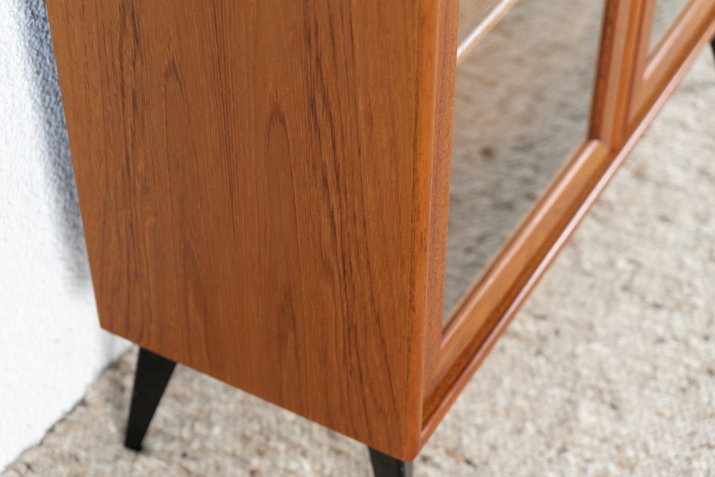 Vintage Vitrine Schrank Kommode Mid Century Holz Teak RT Möbel