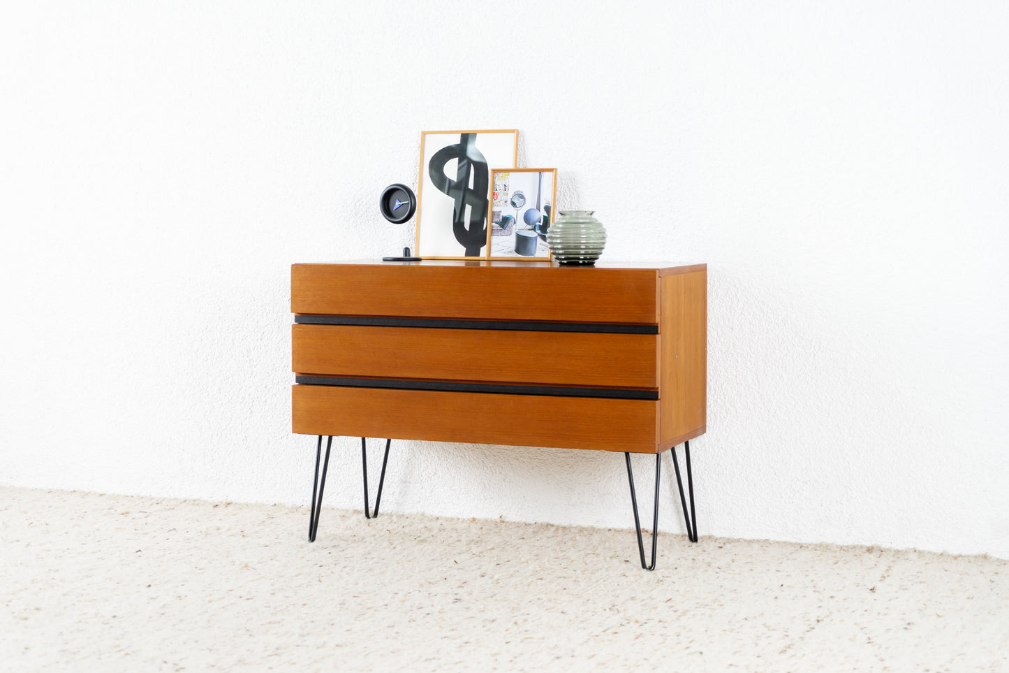 Teak Schubladenkommode