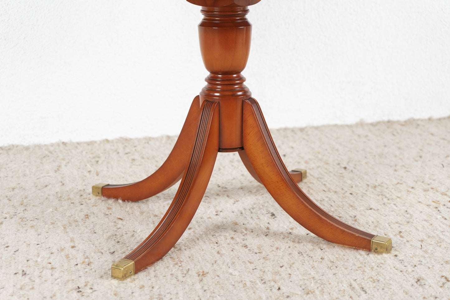 Vintage Tisch Rund Holz Esstisch Küchentisch Ausziehbar