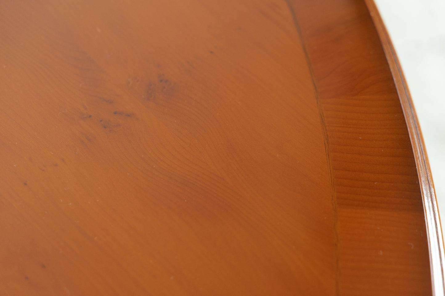 Vintage Tisch Rund Holz Esstisch Küchentisch Ausziehbar