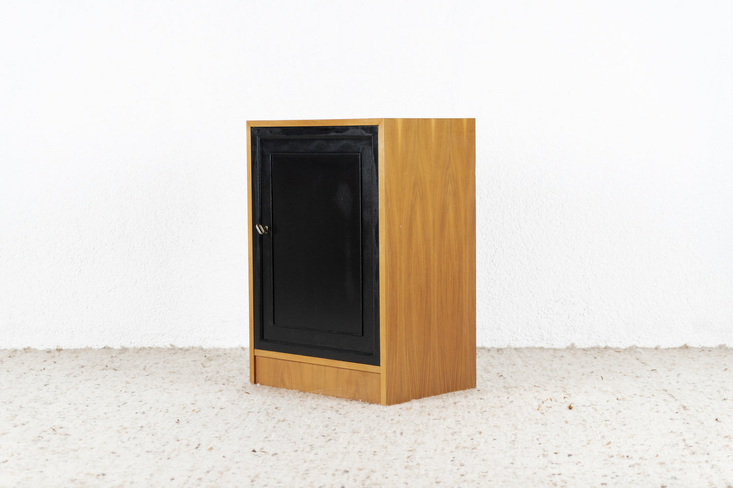 Vintage Kommode Schränkchen Ablage Holz Nuss Mid Century