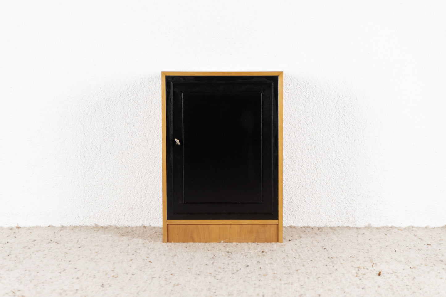Vintage Kommode Schränkchen Ablage Holz Nuss Mid Century