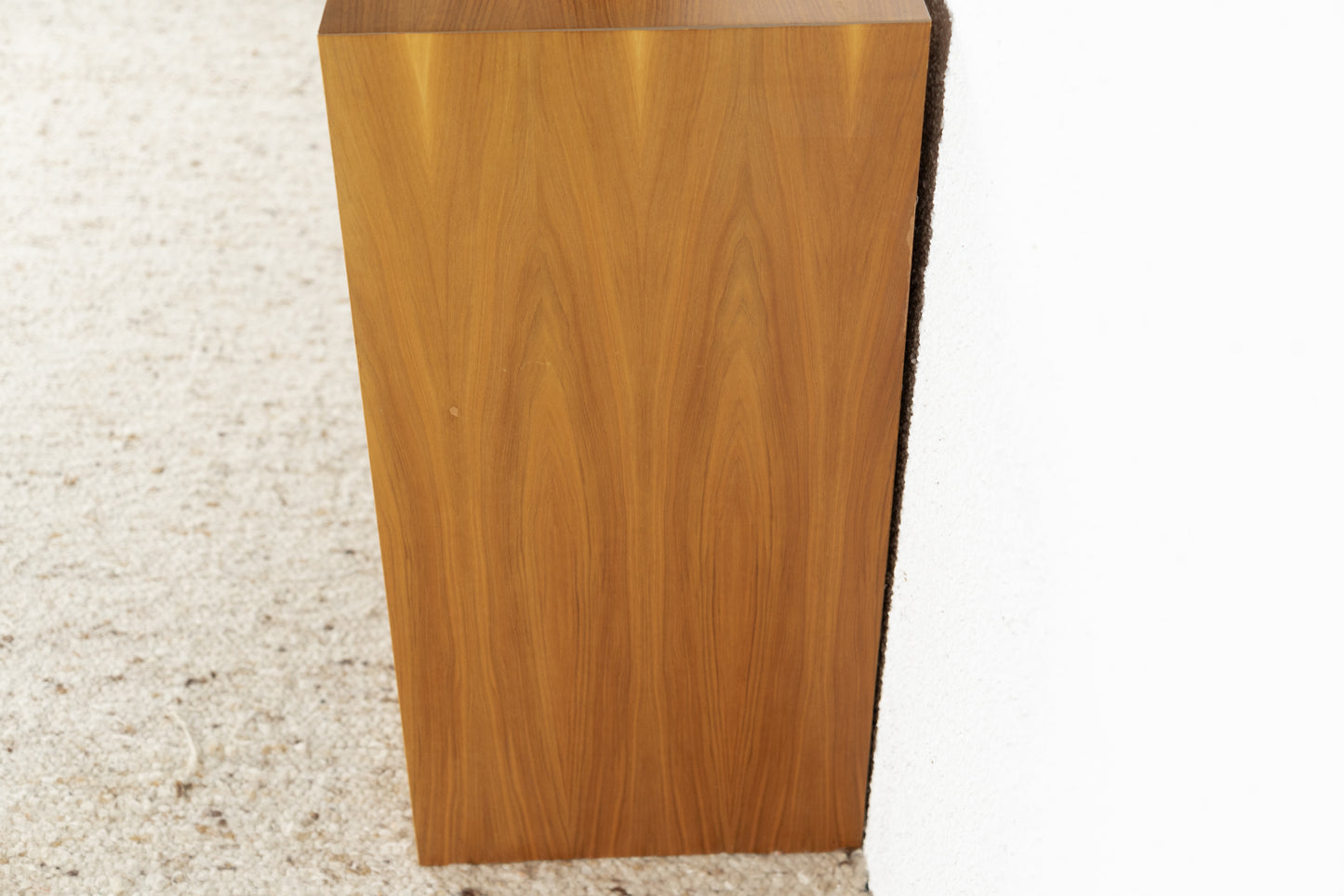 Vintage Kommode Schränkchen Ablage Holz Nuss Mid Century
