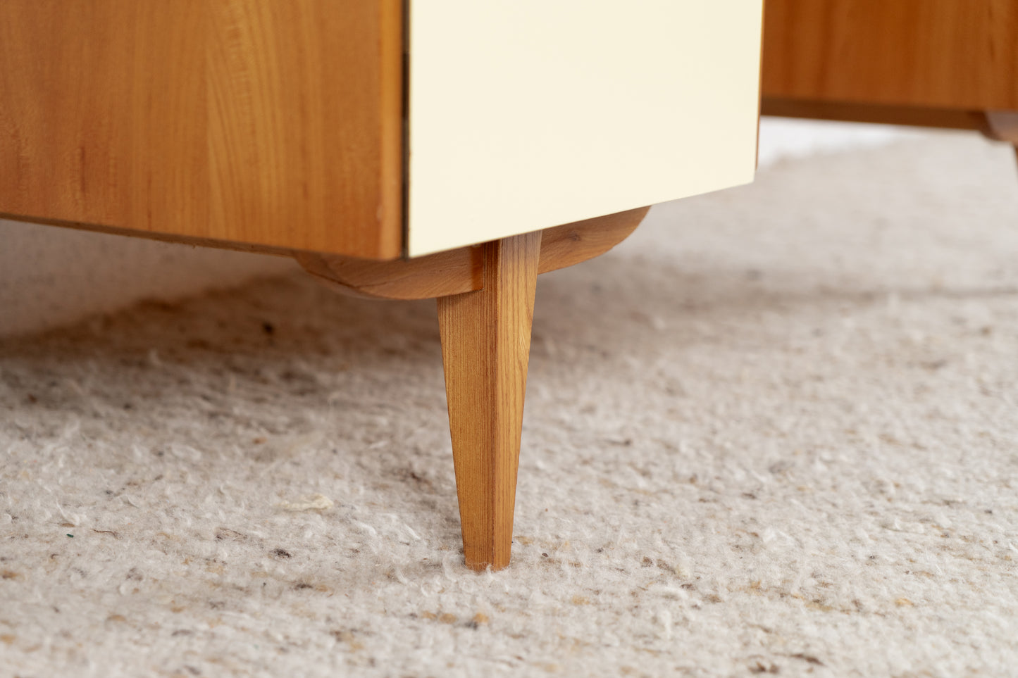 Vintage Schreibtisch Tisch Stauraum Holz Schubladen