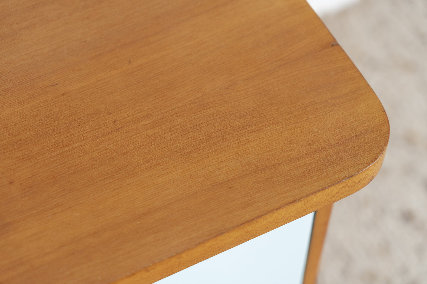Vintage Schreibtisch Tisch Stauraum Holz Schubladen