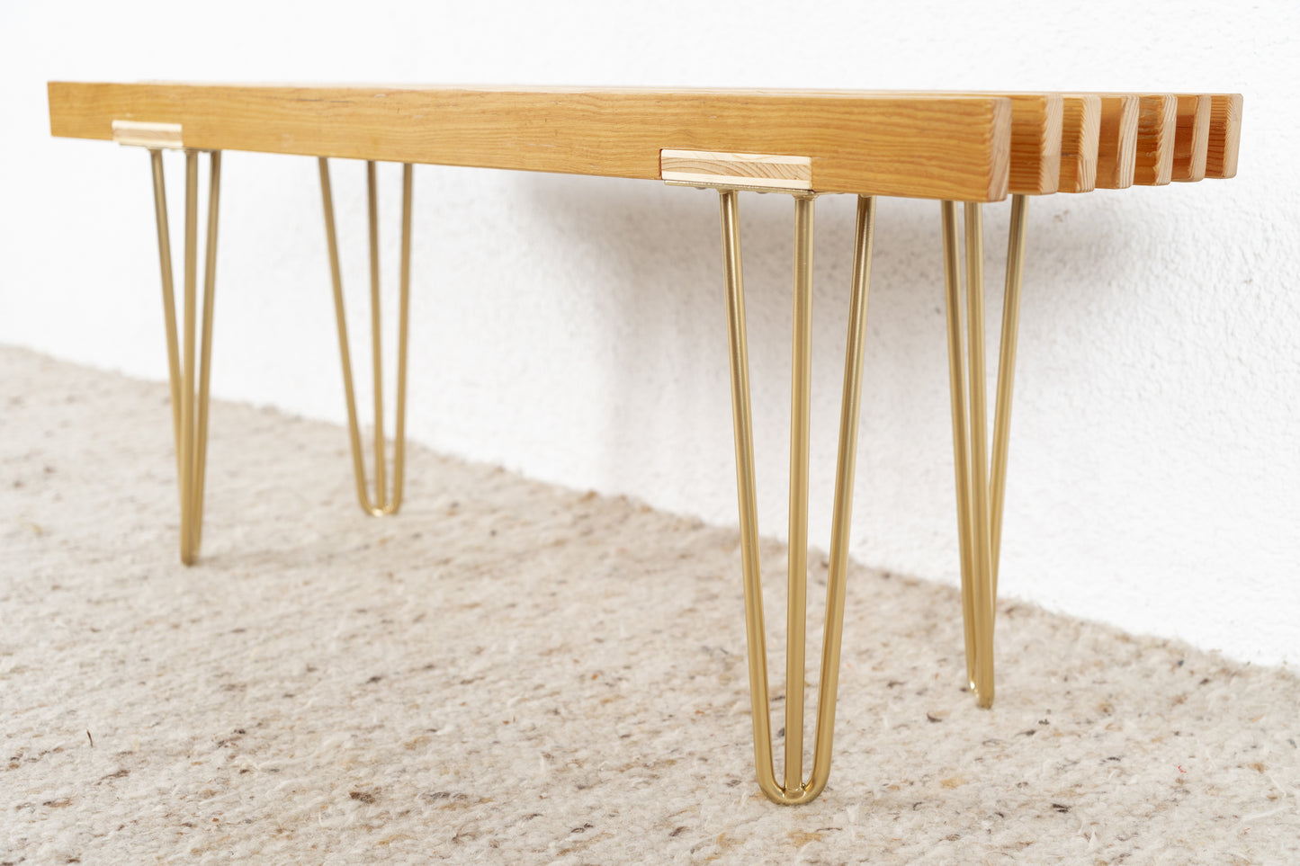 Vintage Design R&F Sitzbank Massivholz