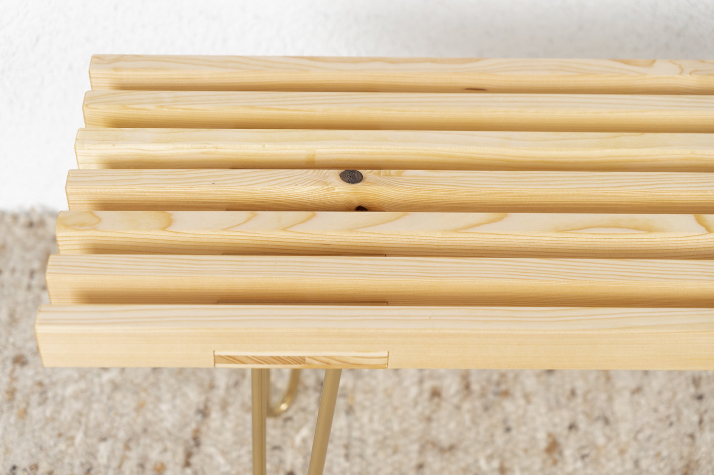 Vintage Design R&F Sitzbank Massivholz Bank Stuhl Flur Esstisch Bett