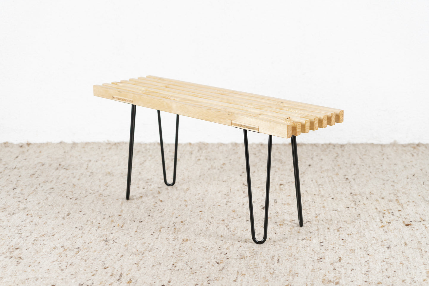 Vintage Design R&F Sitzbank Massivholz Bank Stuhl Flur Esstisch Bett