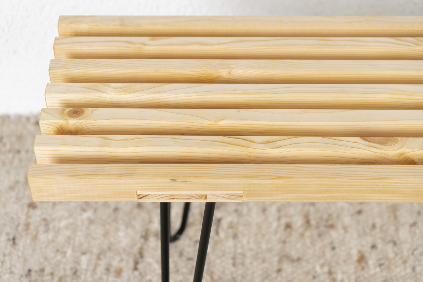 Vintage Design R&F Sitzbank Massivholz Bank Stuhl Flur Esstisch Bett