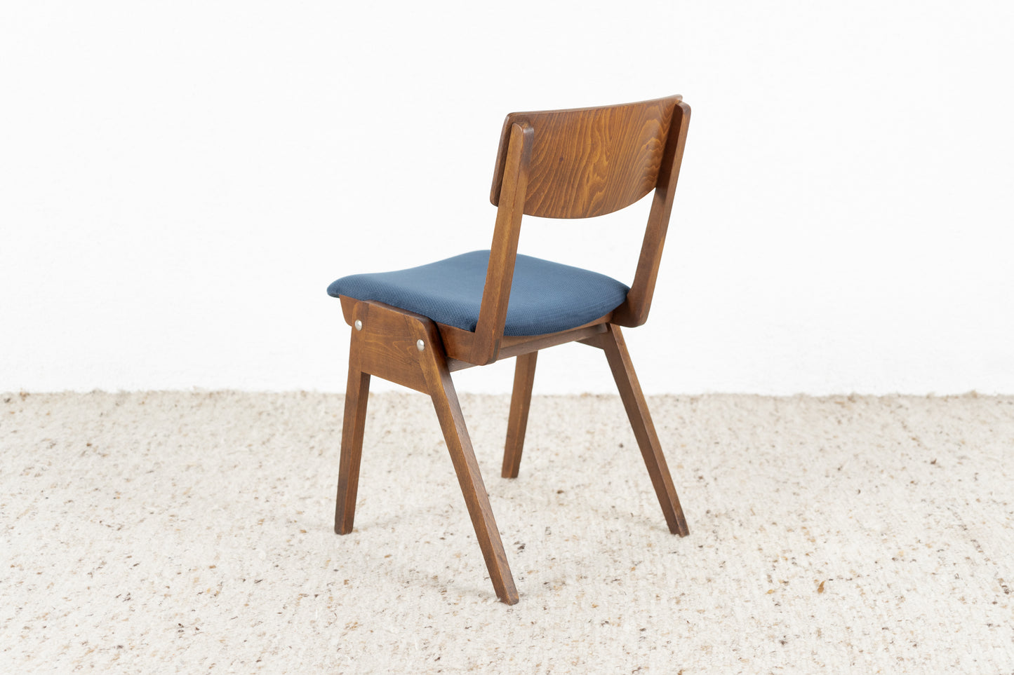 Vintage Stuhl Wunschfarbe Stühle Stapelstühle Holz Polster Bunt Theaterstuhl Küche Esstisch