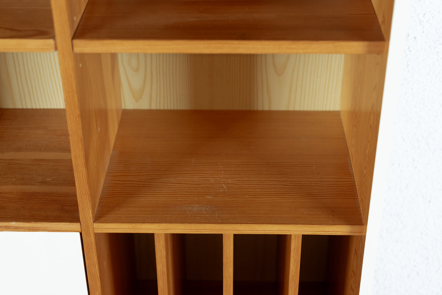 Vintage Regal Bücherregal Kommode Schallplatten Holz Rosa