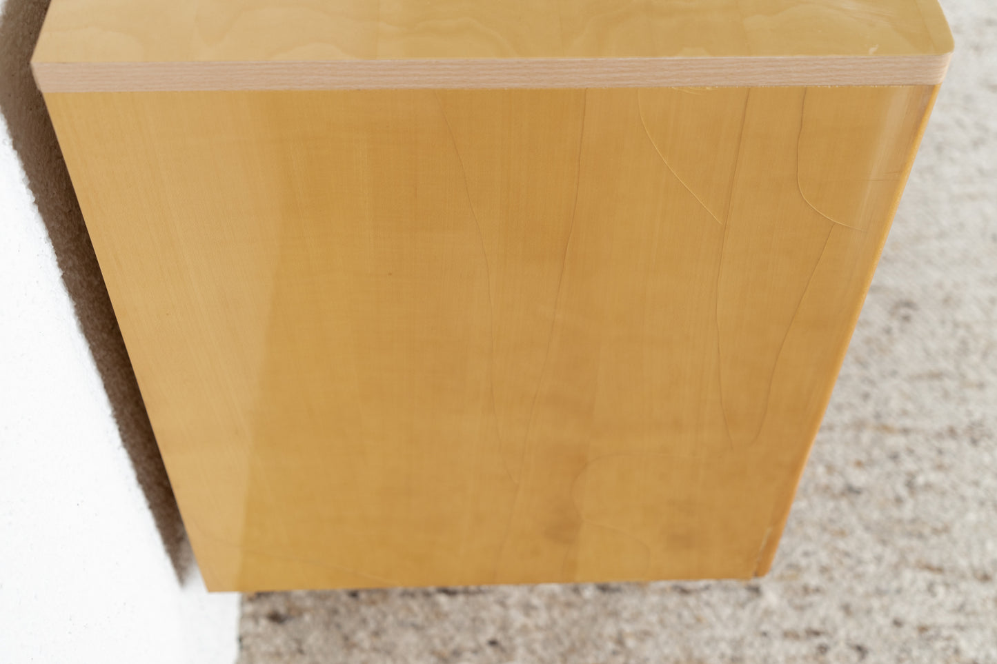 Vintage Sideboard Kommode Holz Hochglanz DDR Mid Century