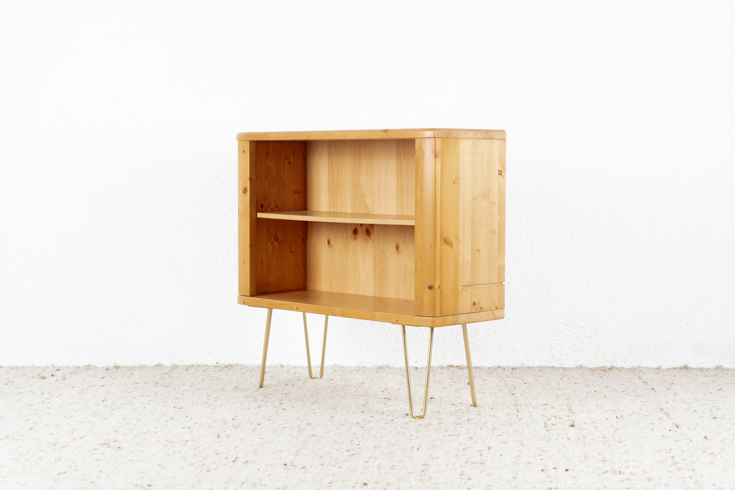 Vintage Regal Bücherregal Massivholz Kiefer Schränkchen