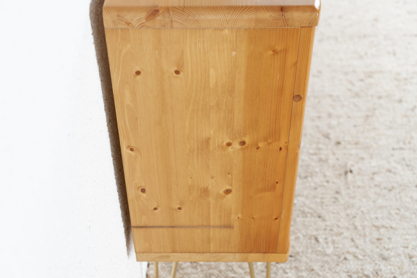 Vintage Regal Bücherregal Massivholz Kiefer Schränkchen