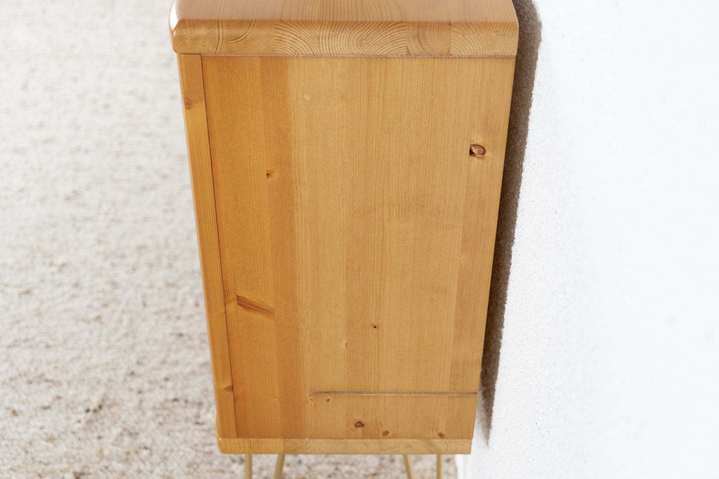 Vintage Regal Bücherregal Massivholz Kiefer Schränkchen