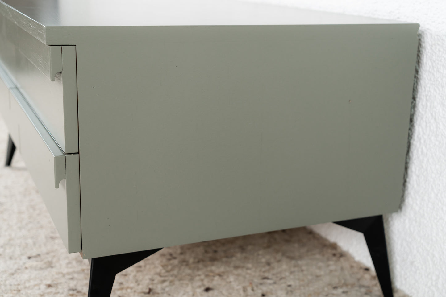 Schubladenkommode Low Board Sideboard Kommode Vintage Tv