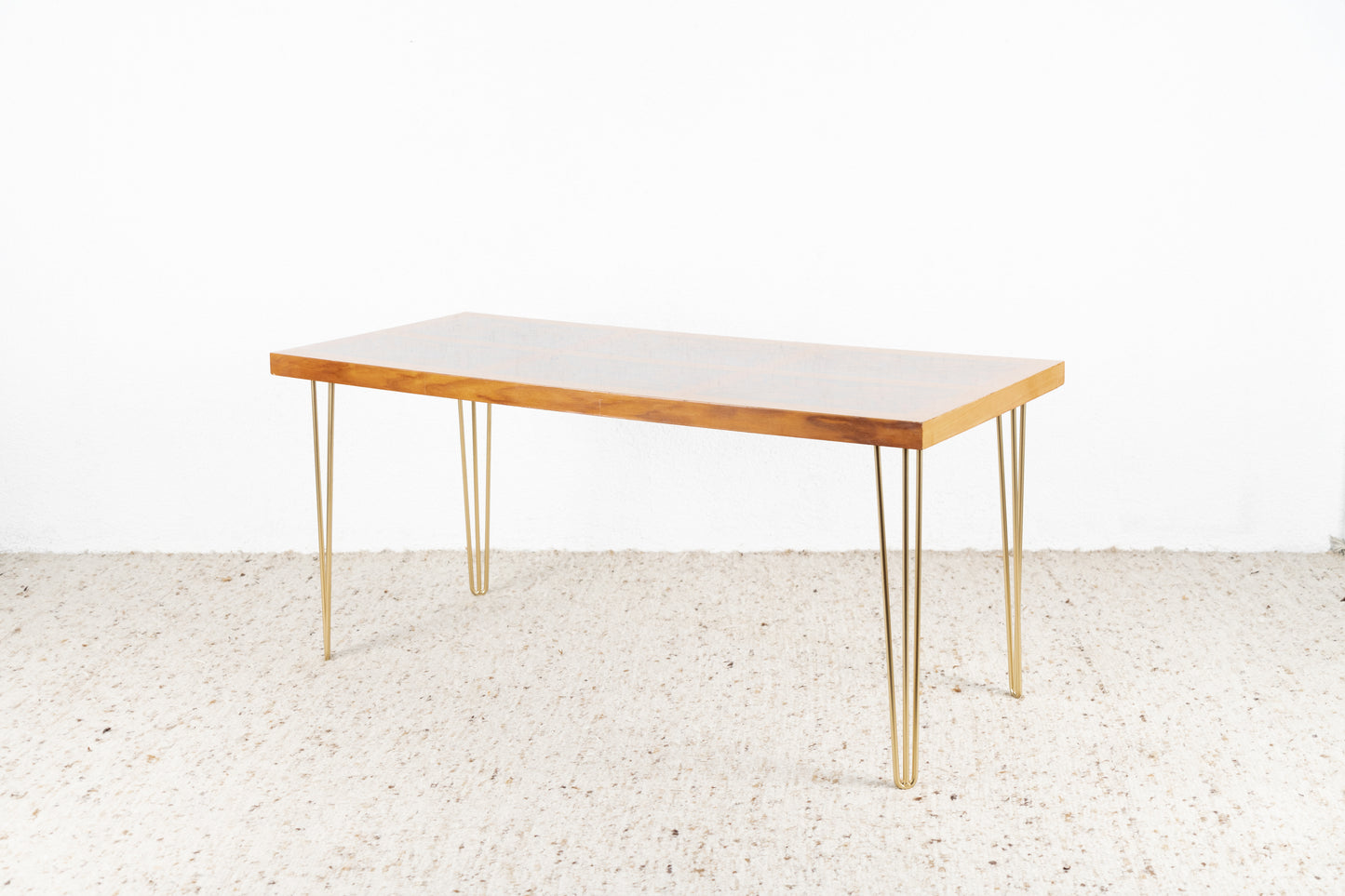 Vintage Tisch Esstisch Küchentisch Schreibtisch 60s DDR Mid Century Holz