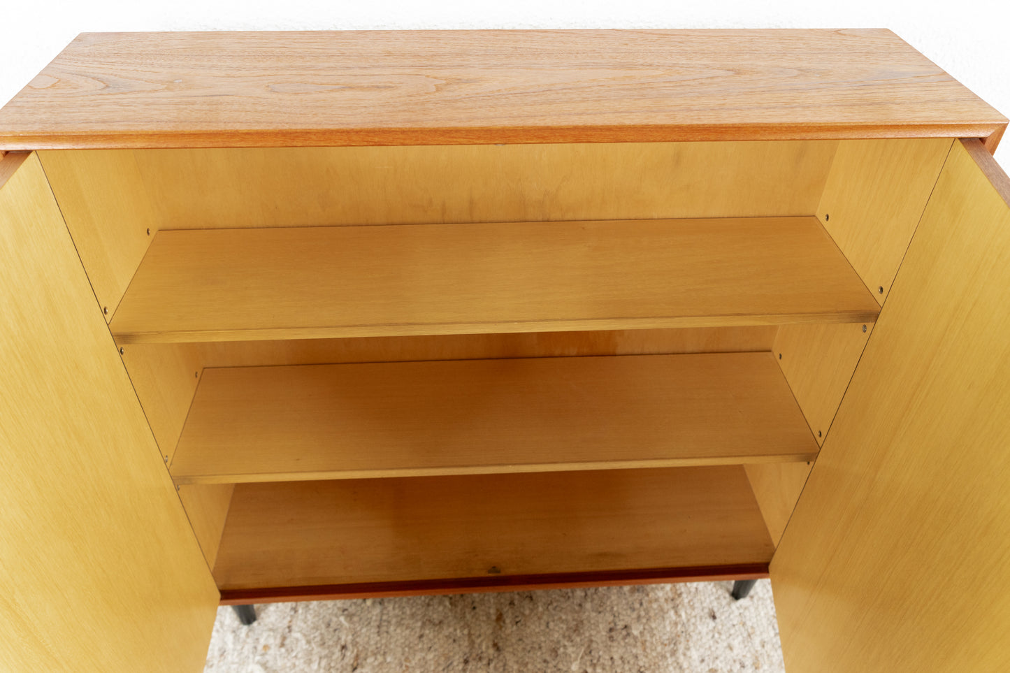 Vintage Kommode Sideboard Mid Century Holz Teak Heinrich Riestenpatt RT Möbel