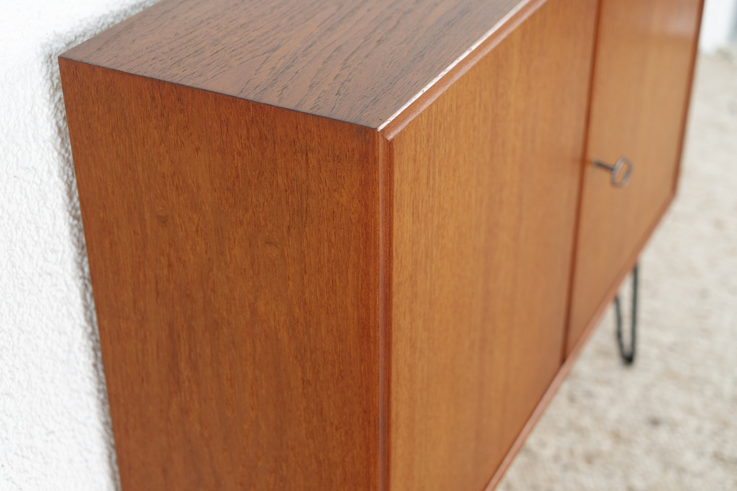 Vintage Kommode Sideboard Mid Century Holz Teak Heinrich Riestenpatt RT Möbel