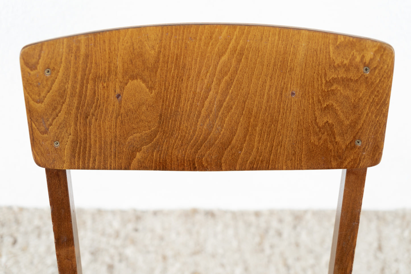 4er Set Vintage Stühle Massivholz Polster Leder Schwarz Esstischstühle